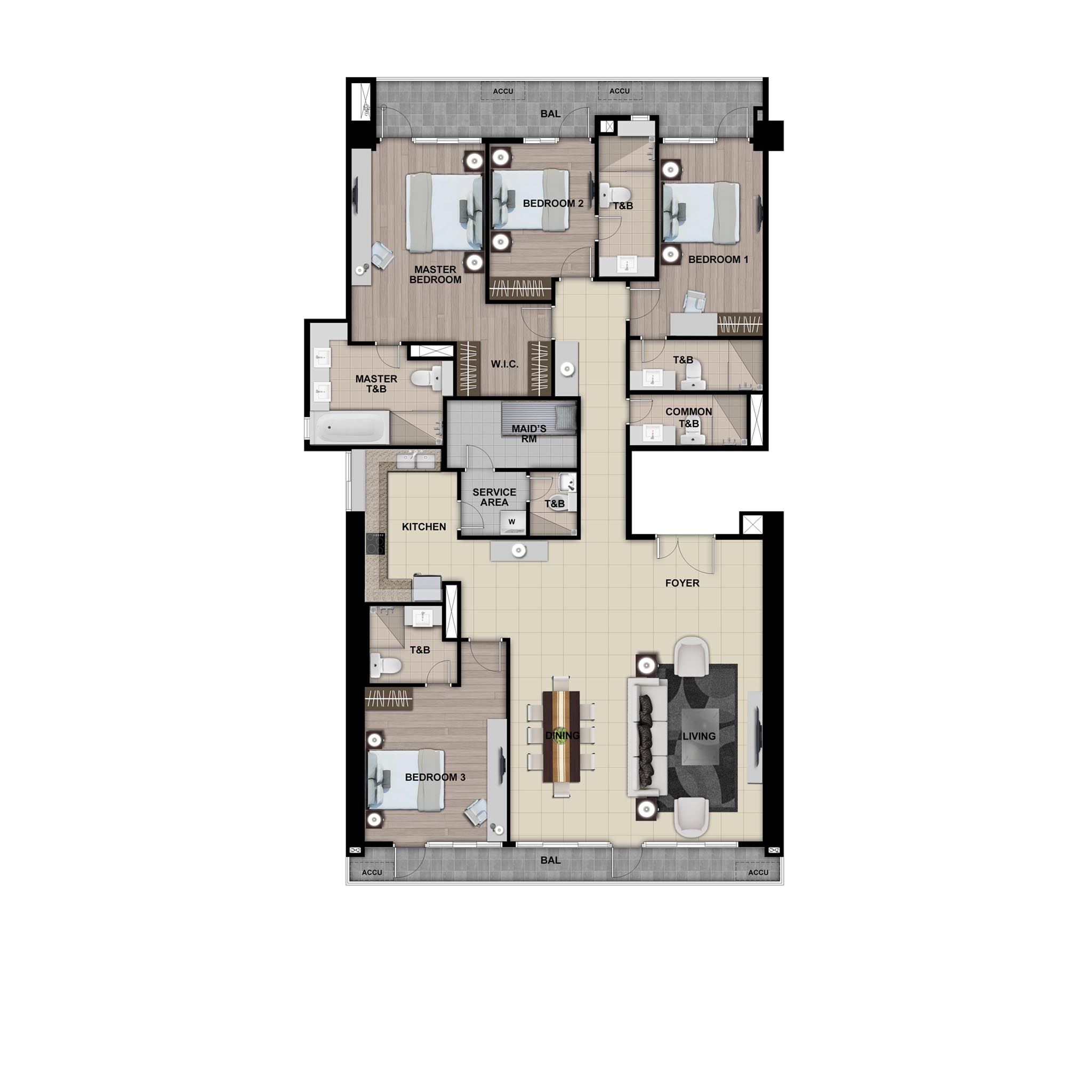Park McKinley West 4BR 229sqm