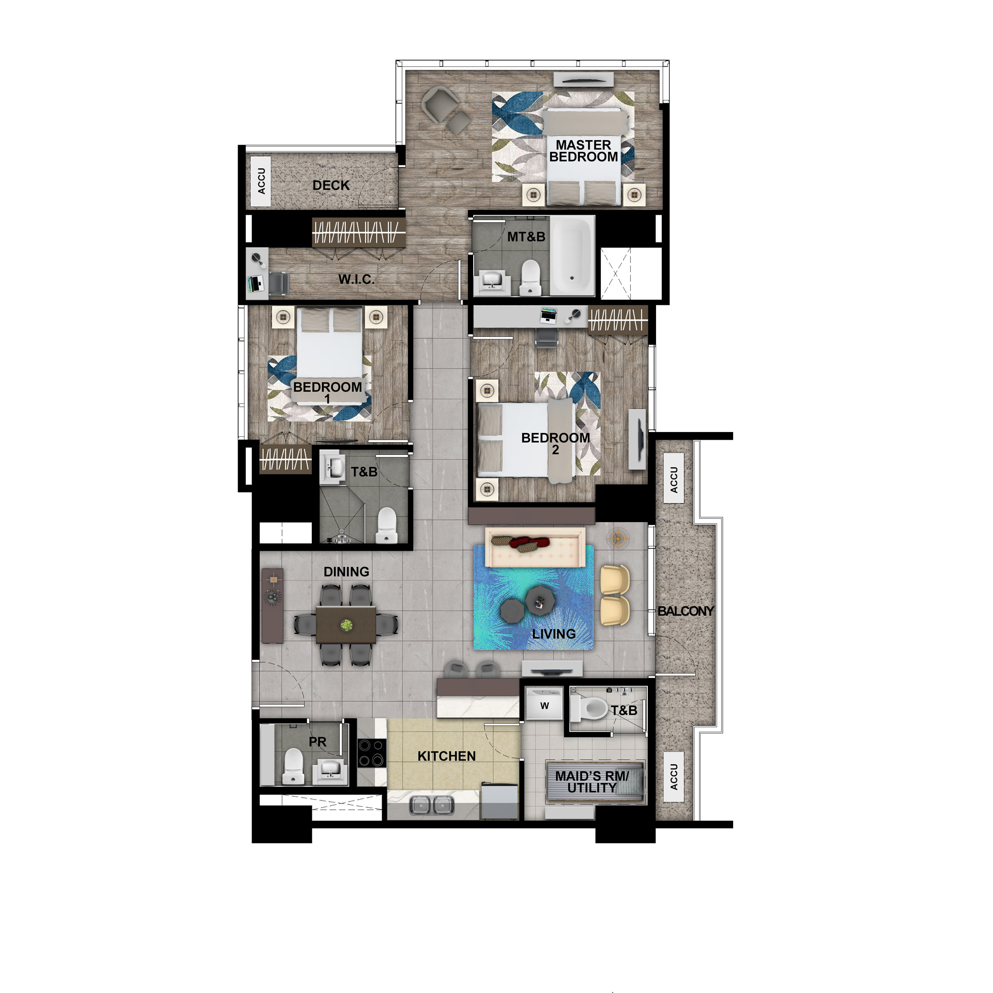 Uptown Arts 3BR 125sqm