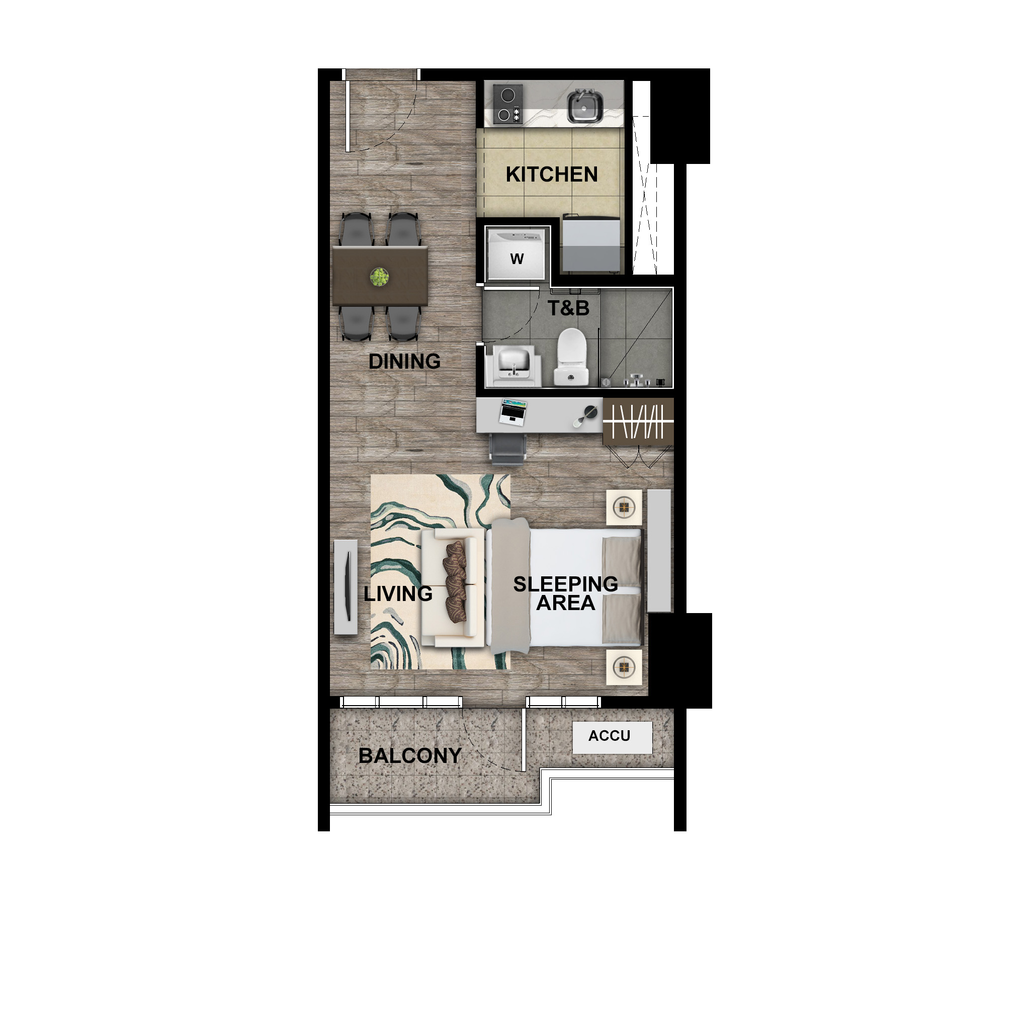 Uptown Arts Studio 41.5sqm