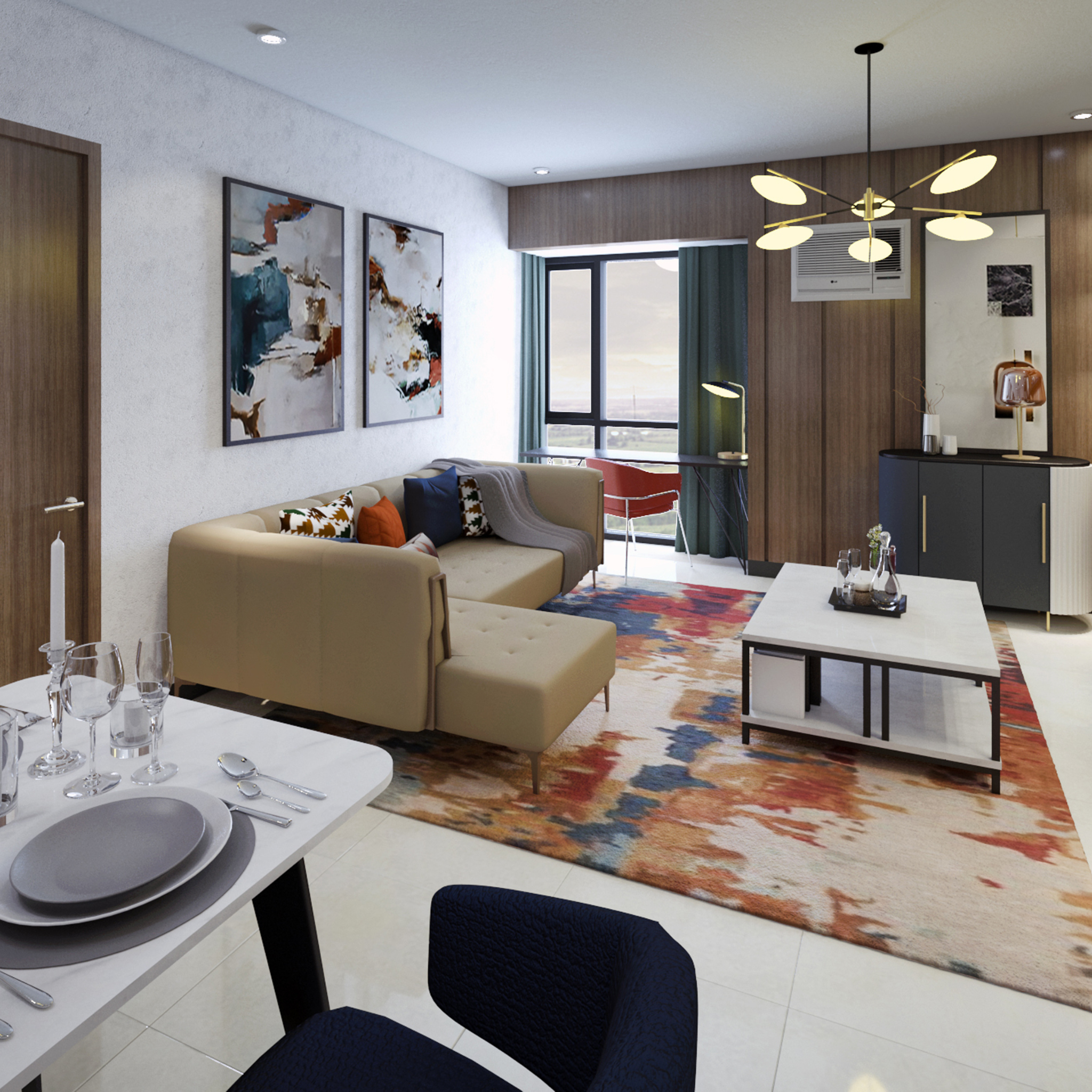 9 Central Park 1BR