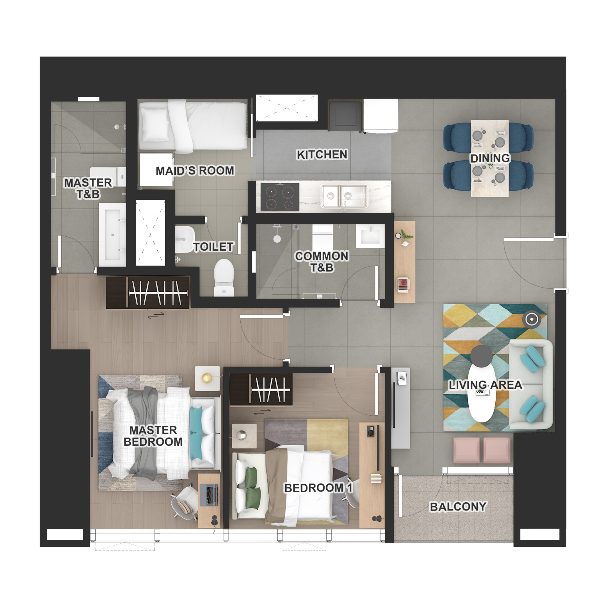 2BR in BGC